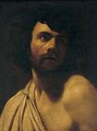 A Study Of A Bearded Man, Head And Shoulders - (after) Simon Vouet