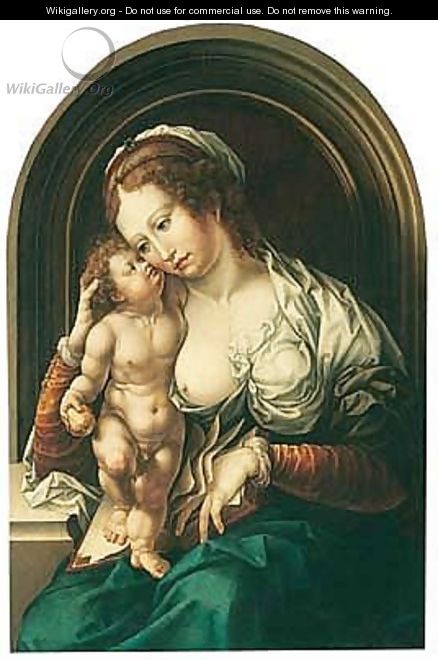The Virgin And Child 7 - (after) Jan (Mabuse) Gossaert