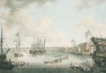 The Royal Visit To Deptford - (after) William Woollett