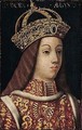 Portrait of eleanor of portugal (1434-1467) - (after) Hans The Elder Burgkmair