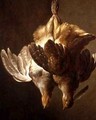 Still Life of Two Partridges - Matthew Bloem