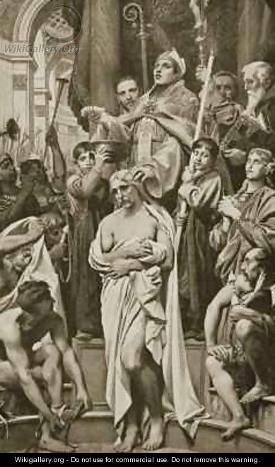 The Baptism of Clovis, Rheims - Joseph Paul Blanc
