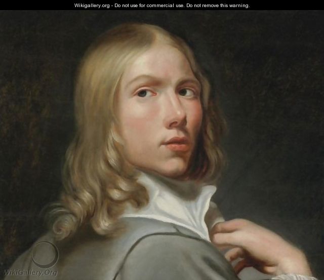 Portrait Of A Young Man - Jacob Cornelisz Van Oostsanen