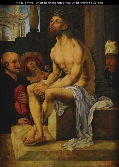 Mocking Of Christ - (after) Jan (Mabuse) Gossaert