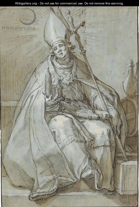 Saint Willibrord - Abraham Bloemaert
