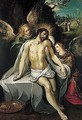 The Crucified Christ Supported By Angels - Frans the younger Francken