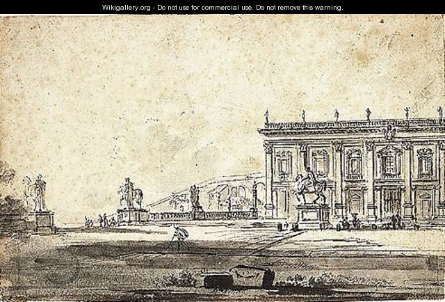 The Campidoglio, Rome - Jean-Baptiste Lallemand