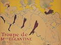 La troupe de mademoiselle eglantine - Henri De Toulouse-Lautrec