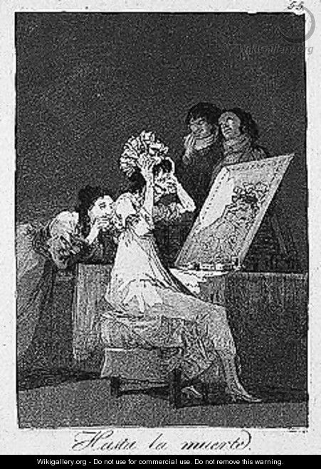 Hasta la muerte - Francisco De Goya y Lucientes