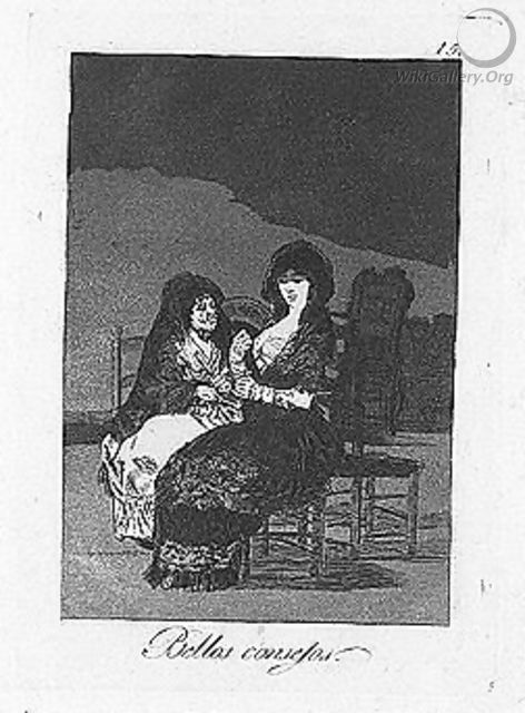 Bellos consejos - Francisco De Goya y Lucientes