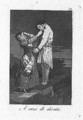 A caza de dientes - Francisco De Goya y Lucientes