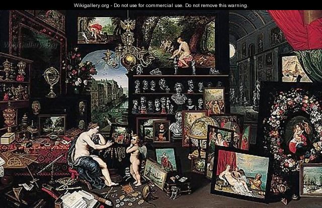 An Allegory Of Sight - Jan, the Younger Brueghel