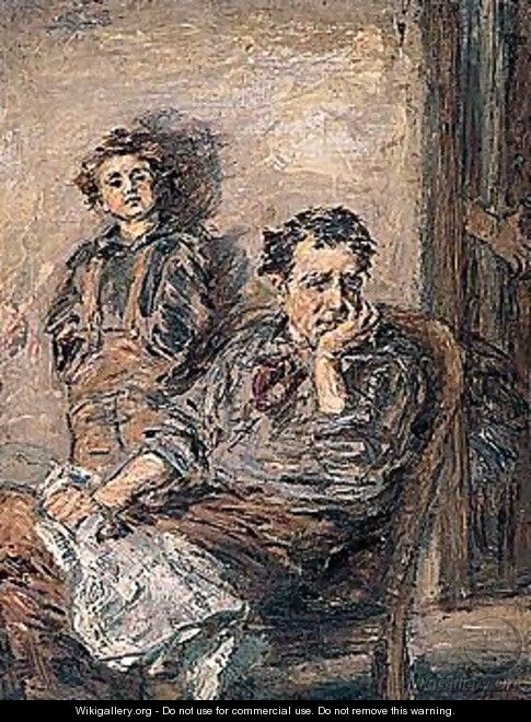 Fisherman And Son - William McTaggart