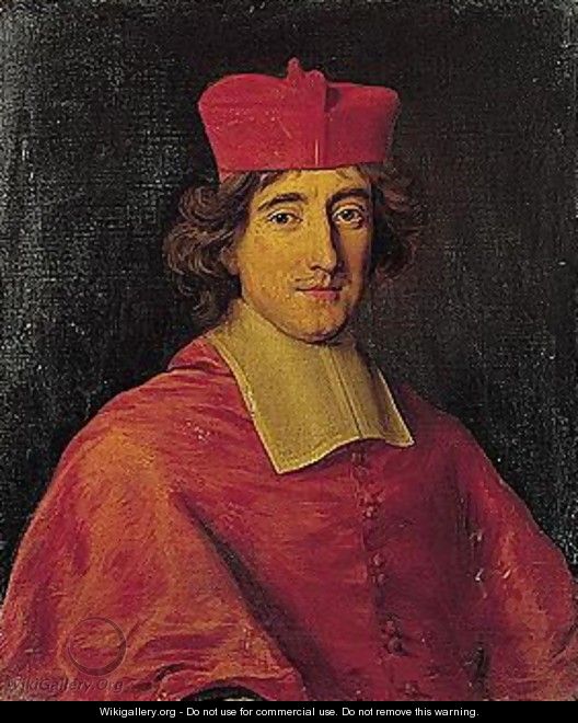 Portrait Of A Cardinal, Head And Shoulders - Jacob Ferdinand Voet