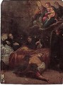 The Death Of Saint Dominic - Ippolito Scarsella (see Scarsellino)