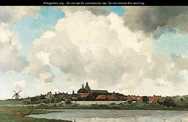 A View Of Leerdam - Ludwig Willem Reijmert Wenckebach