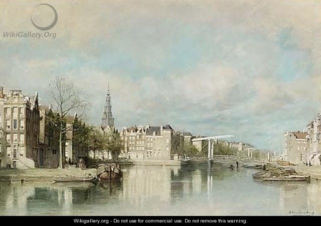A View Of Amsterdam 3 - Johannes Christiaan Karel Klinkenberg