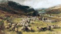 Sheep Gathering - Joseph Denovan Adam