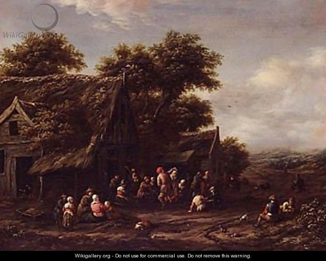 A village Kermesse - Barend Gael or Gaal