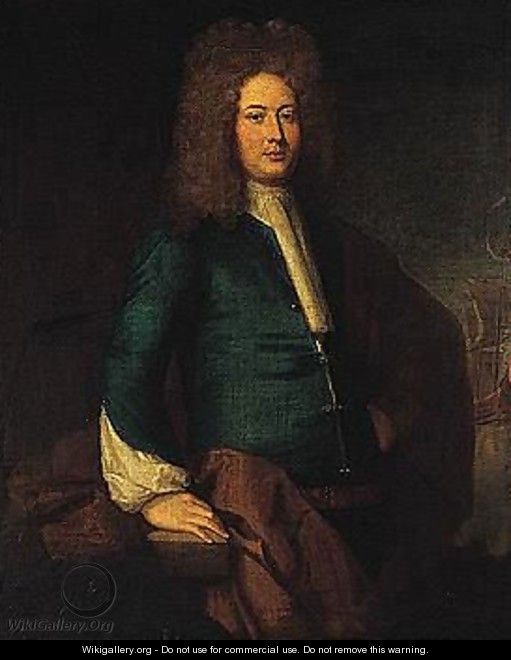 Portrait of a gentleman 5 - (after) Kneller, Sir Godfrey