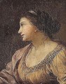 Portrait of a lady - (after) Simon Vouet