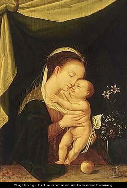 The madonna and child 3 - Flemish School