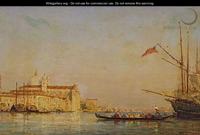 The Giudecca, Venice - Felix Ziem