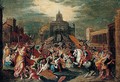 The Rape Of The Sabine Women - (after) Frans II Francken