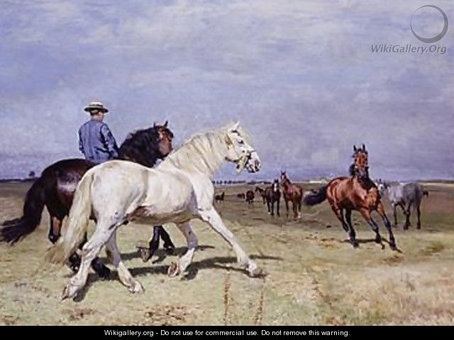 The Horse Dealer - Vilhelm Theodor Fischer
