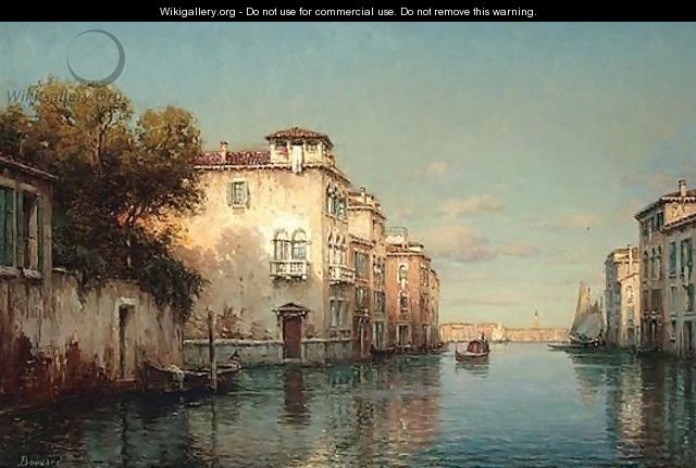 A venetian canal - Antione Bouvard