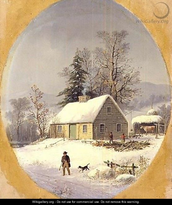 Durrie-christmas 1857 - George Henry Durrie