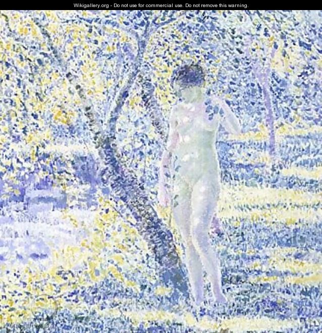 Nude in sunlight - Frederick Carl Frieseke