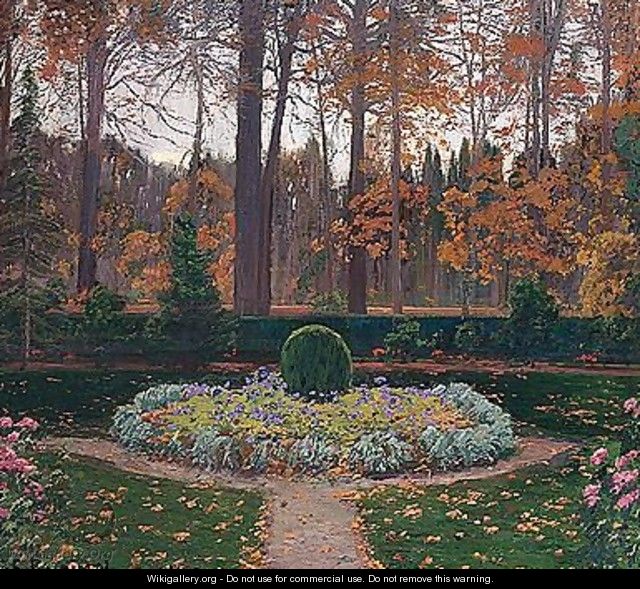 Jardines De Aranjuez, Otono (Gardens Of Aranjuez, Autumn) - Santiago Rusinol i Prats