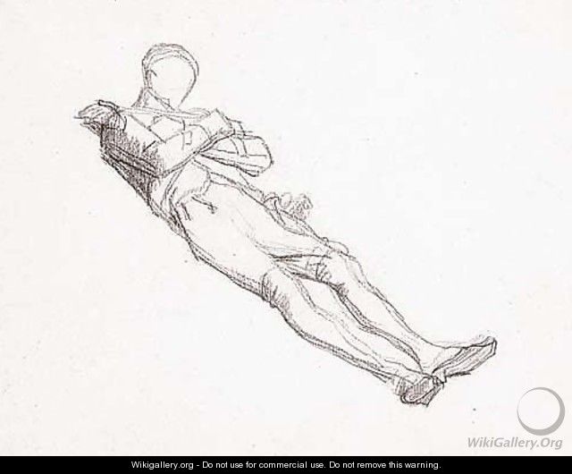 Male Figure Study - Thomas Couture