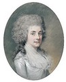 Portrait Of Lady Ellen Newport - Hugh Douglas Hamilton