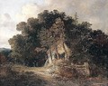 Wooded Landscape With Cottage, Near Norwich - John Crome
