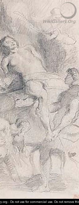 La Descente Du Croix - Eugene Delacroix