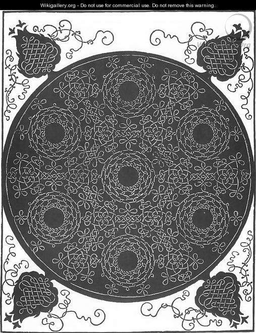 Pattern from the Series of Six Knots 2 - Albrecht Durer