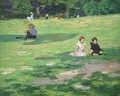 In the Park - Edward Henry Potthast