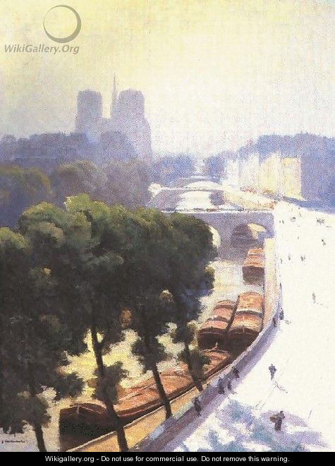 View of Paris - Gustave Caillebotte