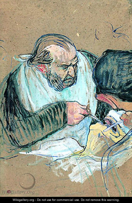 Dr Pean Operating - Henri De Toulouse-Lautrec