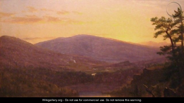 Catskill Mountains Twilight - Thomas Worthington Whittredge