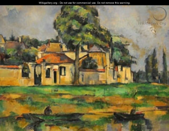 Bords de la Marne - Paul Cezanne