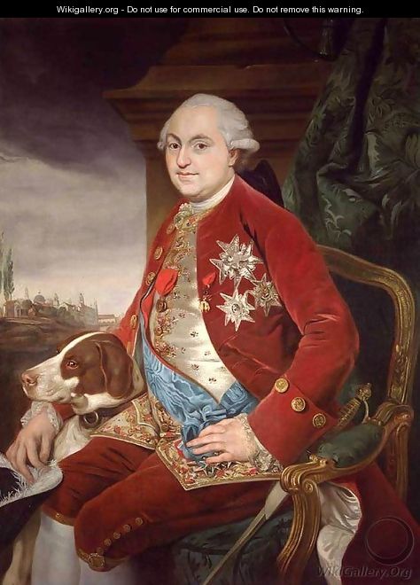 Portrait of Don Ferdinando di Borbone, Duke of Parma - Johann Zoffany