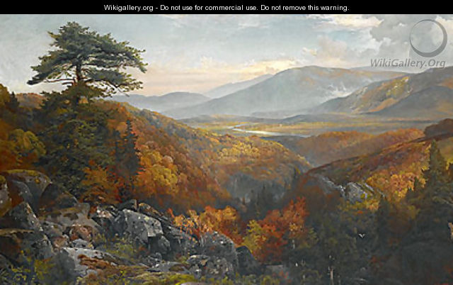 Autumn Landscape, c.1865 - Thomas Moran