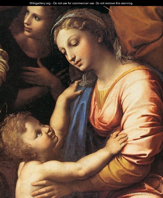 The Holy Family (detail) - Raphael