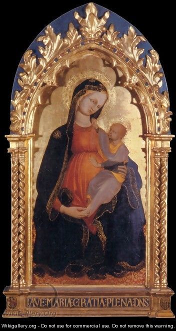 Madonna of Humility - Biagio Sanguigni Battista Di