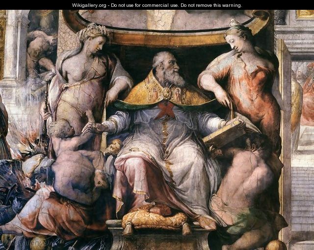 History of Paul III (detail) - Francesco de