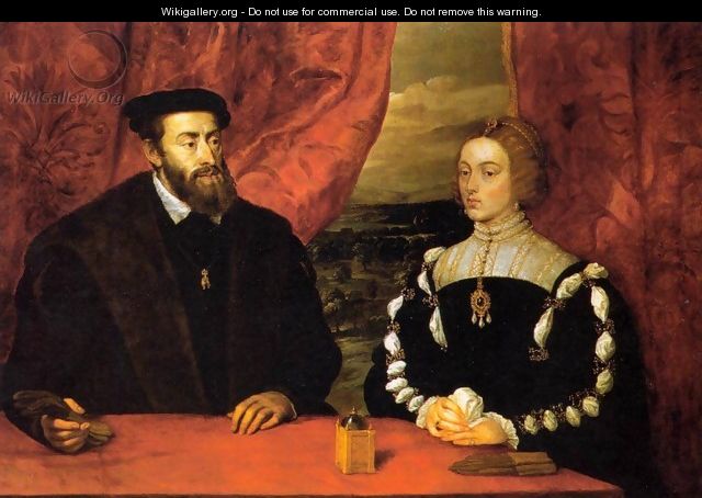 Charles V and the Empress Isabella - Peter Paul Rubens