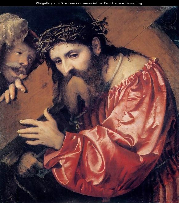 Christ Carrying the Cross - Gerolamo Romanino